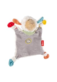 sigikid® - Schnuffeltuch Characters ,  für Babys und Kleinkinder - grau