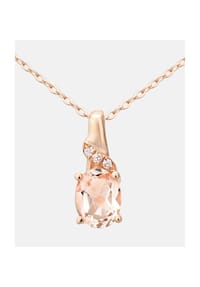 Diamant L'eternel - Kette mit Anhänger, mit Diamant, 375 Roségold - rose gold