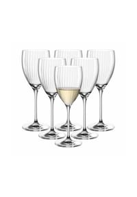 LEONARDO Rieslinggläser Poesia 350 ml 6er Set transparent - POESIA - transparent