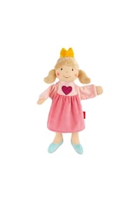 sigikid® - Handspielpuppe Prinzessin Plüschfigur fürs Puppenspiel ,  für Kleinkinder und Kinder - pink