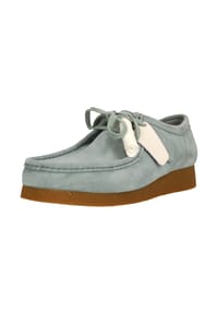 CLARKS® - Mokassin WallabeeEVO mit der unnachahmlichen Kreppsohle - 3126A Aqua