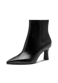 Tamaris - Stiefeletten, Reißverschluss, für Damen - 003  BLACK LEATHER