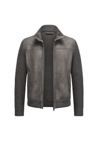 Milestone - Jacke MSCervo mit modernen Materialien - Anthrazit