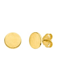 YVETTE RIES - Damen Ohrstecker, 925er Silber - GOLD