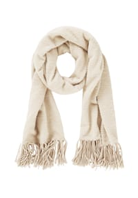 BETTY BARCLAY - Winterschal mit Fransen - beige