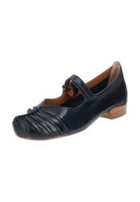 EVERYBODY - Leder Ballerinas - Blau