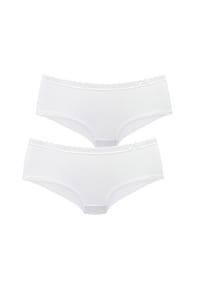 LASCANA - Panty Sara, 2er-Pack, für Damen - 624 2X BLACK