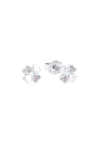 amor - Mädchen Ohrstecker, 925er Silber - silber