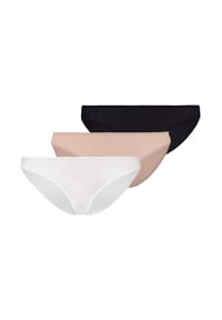 HANRO - Mini Slip 3er Pack Ultralight - Beige