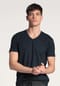 CALIDA Herren Kurzarm-Shirt, V-Neck Remix Basic Sleep Bild 9
