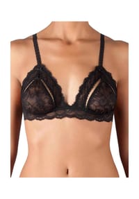 Aubade - Boite à Désir Triangel-BH, Spitze, bügellos, für Damen - NOIR