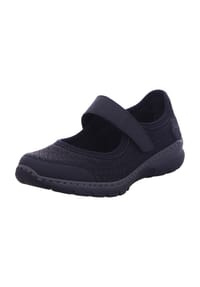 rieker - Klettschuhe - schwarz/schwarz