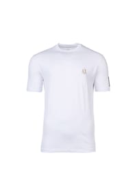 ARMANI EXCHANGE - Herren T-Shirt - Rundhals, Kurzarm, Cotton, Logo Stickerei - Weiß