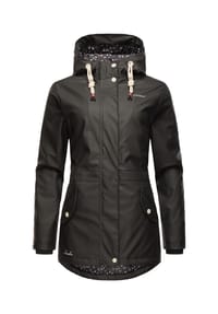 NAVAHOO® - Regenjacke Ocean Heart - Black