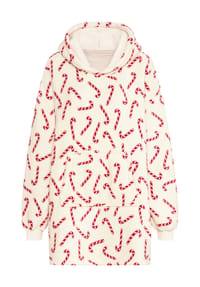 mistral home - Hoodie, Kängurutasche - ECRU ROT