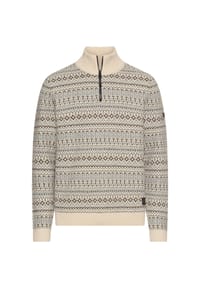 camel active - Strick-Troyer aus reiner Lammwolle - Hafer
