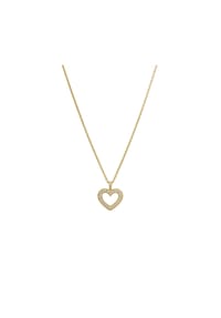 LYOMI - Anhänger mit Kette 585/- Gold 22 Diamant Lab Grown 0,15ct. - gelb