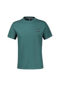 LERROS - T-Shirt mit Waffelstruktur in grossen Größen - BLACK