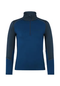 VAUDE - Pullover Kids Livigno Halfzip - dark sea/white