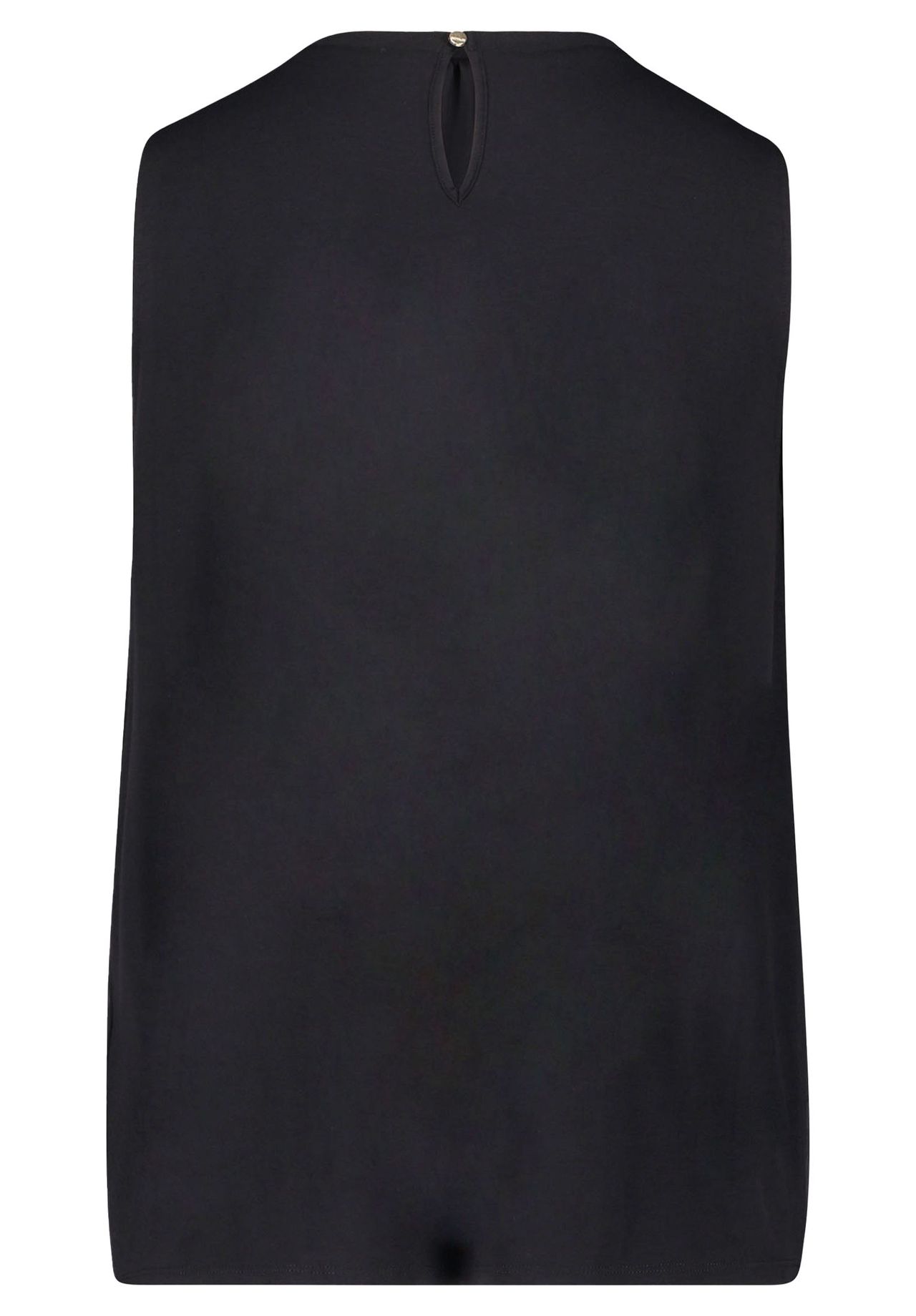 Betty & Co Blusentop, Raffung, FüR Damen, Schwarz, Xl