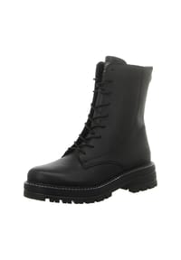 remonte® - Schnürstiefeletten, Schnürung, Leder, für Damen - 01 SCHWARZ/SCHWAR