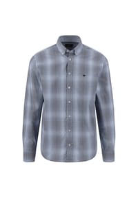 FYNCH-HATTON® - Freizeithemd, Body Fit, Langarm, Button-Down-Kragen, für Herren - 416 GRAPE