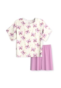 CALIDA - Kinder Kurz-Pyjama Kids Butterfly - bubble gum pink