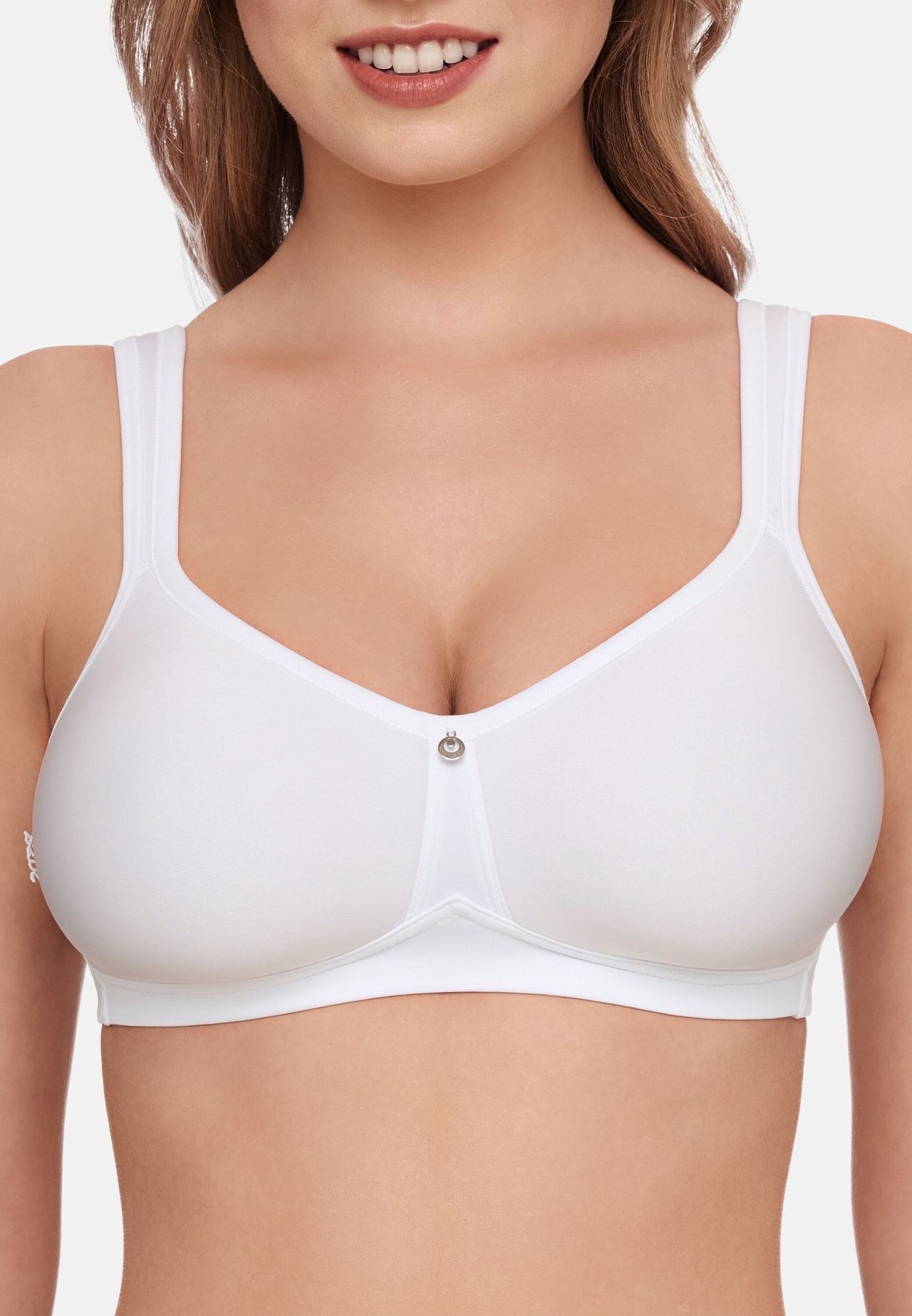 susa Spacer-Bh "Catania", BüGellos, Gepolstert, FüR Damen, Weiß, 80E