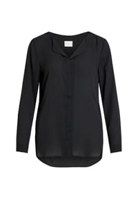 VILA - Langarmbluse - Black
