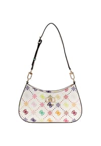GUESS - Schultertasche, Kunstleder, für Damen - MULTI LOGO