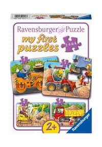 Ravensburger - Bilderpuzzle "Tiere auf der Baustelle" - 