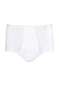 mey - Slip, elastischer Gummibund, uni, für Herren - weiß
