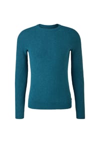 QS - Pullover, Rundhals-Ausschnitt, für Herren - 83W0 BROWN