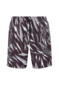 PLEIN SPORT - Badehose TIGER - Black/Mintgreen