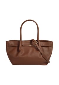 forty° - Shopper Echt Leder, Made In Italy - beige