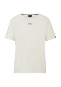 BOSS - Schlafanzug-Oberteil, Baumwoll-Stretch-Mix, für Damen - 001 BLACK