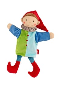 sigikid® - Handspielpuppe Kasper Plüschfigur fürs Puppenspiel ,  für Kleinkinder und Kinder - mehrfarbig