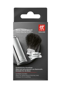 ZWILLING CLASSIC - Reise-Rasierpinsel - SILBER
