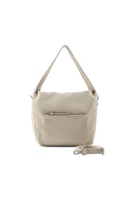 FREDsBRUDER FEEL WILD - Schultertasche, Leder, Nieten, für Damen - 4012 STONE