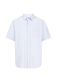 PADDOCK'S® - Kurzarm Hemd Cotton-Linen mit Brusttasche Shirt, short sleeve - burned orange