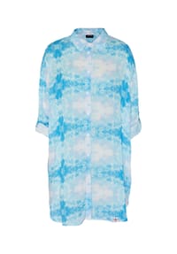 CHIEMSEE - Bluse mit  hochkrempelbaren Ärmeln - 10 White