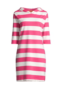 salzhaut - Knielanges Kleid (Midi) LÖÖVSTICK - Offwhite pink