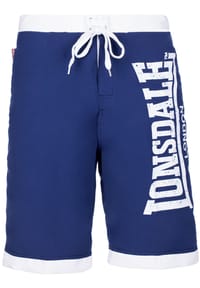 LONSDALE™ - Herren Beachshorts normale Passform CLENNELL - Blue/White