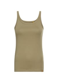 camel active - Top aus reiner Baumwolle - Hellkhaki