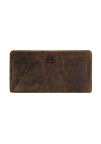 GREEN BURRY Vintage - Vintage Geldbörse Leder 18 cm - brown