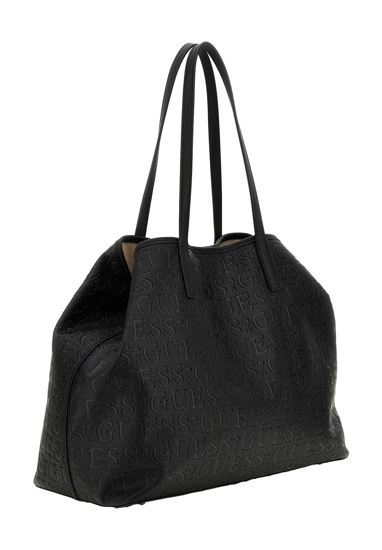 GUESS VIKKY Shopper, Kunstleder, Logoprägung, für Damen | GALERIA
