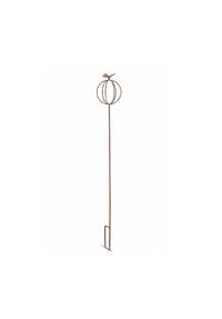 LOBERON - Gartenstab Libelle antikbraun - 
