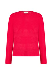 CARTOON - Kaschmir-Pullover mit Rundhalsausschnitt - 4685 D.AUBERGINE