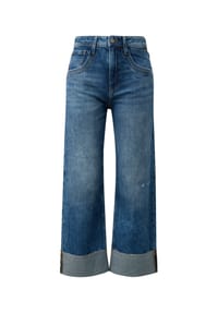 S.Oliver Red Label - Jeanshose Suri, Rollsaum, für Damen - 56Z6 BLUE