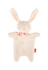 sigikid® - Terrytuch Hase weiß Farmhouse Family ,  für Babys und Kinder - rosa